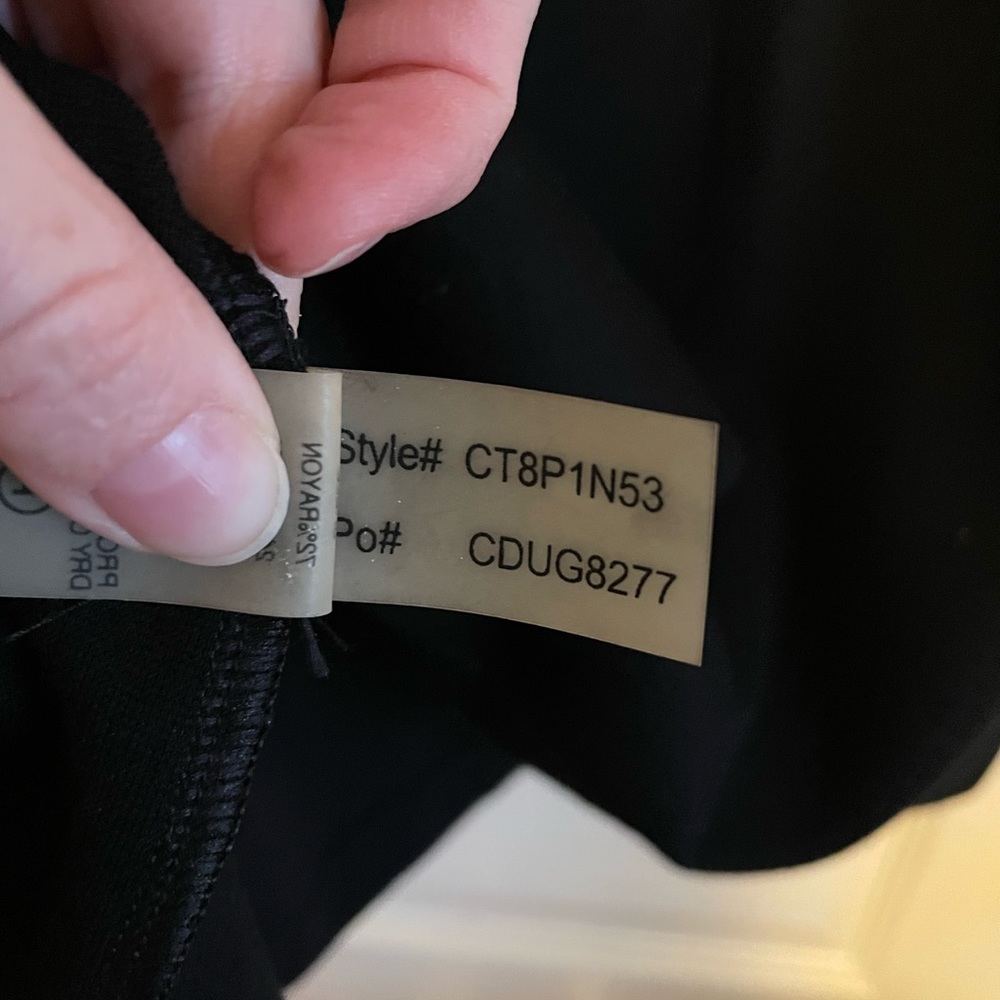Calvin Klein Black Dress. Size 6P. - Picture 5 of 11